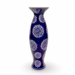 Blue Glaze Ceramic Vase